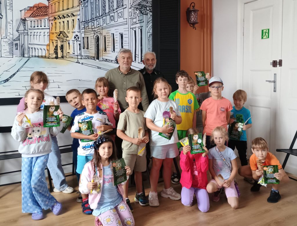 Spotkanie edukacyjne w bibliotece publicznej w Kórniku