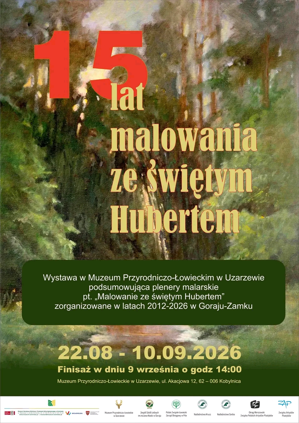 „Malowanie ze św. Hubertem”.